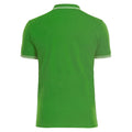 Apple Green - Back - Clique Unisex Adult Amarillo Polo Shirt