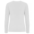 White - Back - Clique Womens-Ladies Premium Fashion Long-Sleeved T-Shirt
