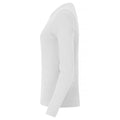 White - Lifestyle - Clique Womens-Ladies Premium Fashion Long-Sleeved T-Shirt