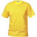 Lemon - Front - Clique Childrens-Kids Basic T-Shirt