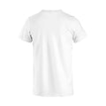 White - Back - Clique Childrens-Kids Basic T-Shirt
