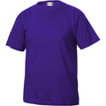 Bright Lilac - Front - Clique Childrens-Kids Basic T-Shirt