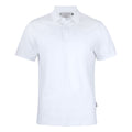 White - Front - James Harvest Mens Sunset Polo Shirt