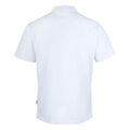 White - Back - James Harvest Mens Sunset Polo Shirt