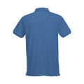 Royal Blue - Back - Clique Womens-Ladies Premium Polo Shirt