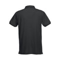 Black - Back - Clique Womens-Ladies Premium Polo Shirt