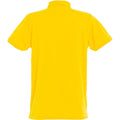 Lemon - Back - Clique Womens-Ladies Premium Polo Shirt