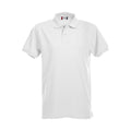 White - Front - Clique Womens-Ladies Premium Polo Shirt