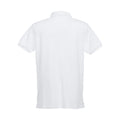 White - Back - Clique Womens-Ladies Premium Polo Shirt