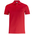 Red - Front - Clique Unisex Adult Basic Polo Shirt