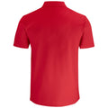 Red - Back - Clique Unisex Adult Basic Polo Shirt
