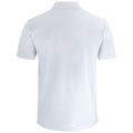 White - Back - Clique Unisex Adult Basic Polo Shirt