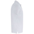 White - Side - Clique Unisex Adult Basic Polo Shirt