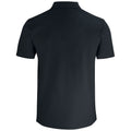 Black - Back - Clique Unisex Adult Basic Polo Shirt