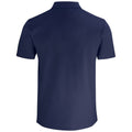 Dark Navy - Back - Clique Unisex Adult Basic Polo Shirt