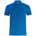 Royal Blue - Front - Clique Unisex Adult Basic Polo Shirt