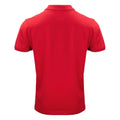 Red - Back - Clique Mens Classic Polo Shirt