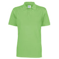 Green - Front - Clique Mens Pique Polo Shirt