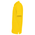 Yellow - Lifestyle - Clique Mens Pique Polo Shirt