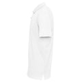 White - Lifestyle - Clique Mens Pique Polo Shirt