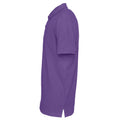 Purple - Lifestyle - Clique Mens Pique Polo Shirt