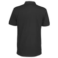 Black - Back - Clique Mens Pique Polo Shirt