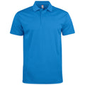 Royal Blue - Front - Clique Unisex Adult Basic Active Polo Shirt
