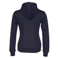 Navy - Back - Cottover Womens-Ladies Hoodie