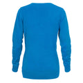 Ocean Blue - Back - Printer Womens-Ladies Forehand Knitted Sweatshirt