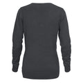 Steel Grey - Back - Printer Womens-Ladies Forehand Knitted Sweatshirt