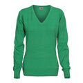 Fresh Green - Front - Printer Womens-Ladies Forehand Knitted Sweatshirt