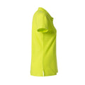 Visibility Green - Side - Clique Womens-Ladies Plain Polo Shirt