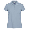 Soft Blue - Front - Clique Womens-Ladies Plain Polo Shirt