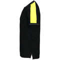 Black-Yellow - Lifestyle - Projob Mens Pique Polo Shirt