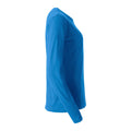 Royal Blue - Side - Clique Womens-Ladies Basic Long-Sleeved T-Shirt