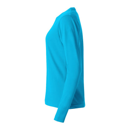 Turquoise - Lifestyle - Clique Womens-Ladies Basic Long-Sleeved T-Shirt