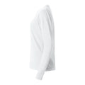 White - Lifestyle - Clique Womens-Ladies Basic Long-Sleeved T-Shirt