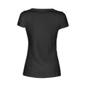 Black - Back - James Harvest Womens-Ladies Twoville T-Shirt