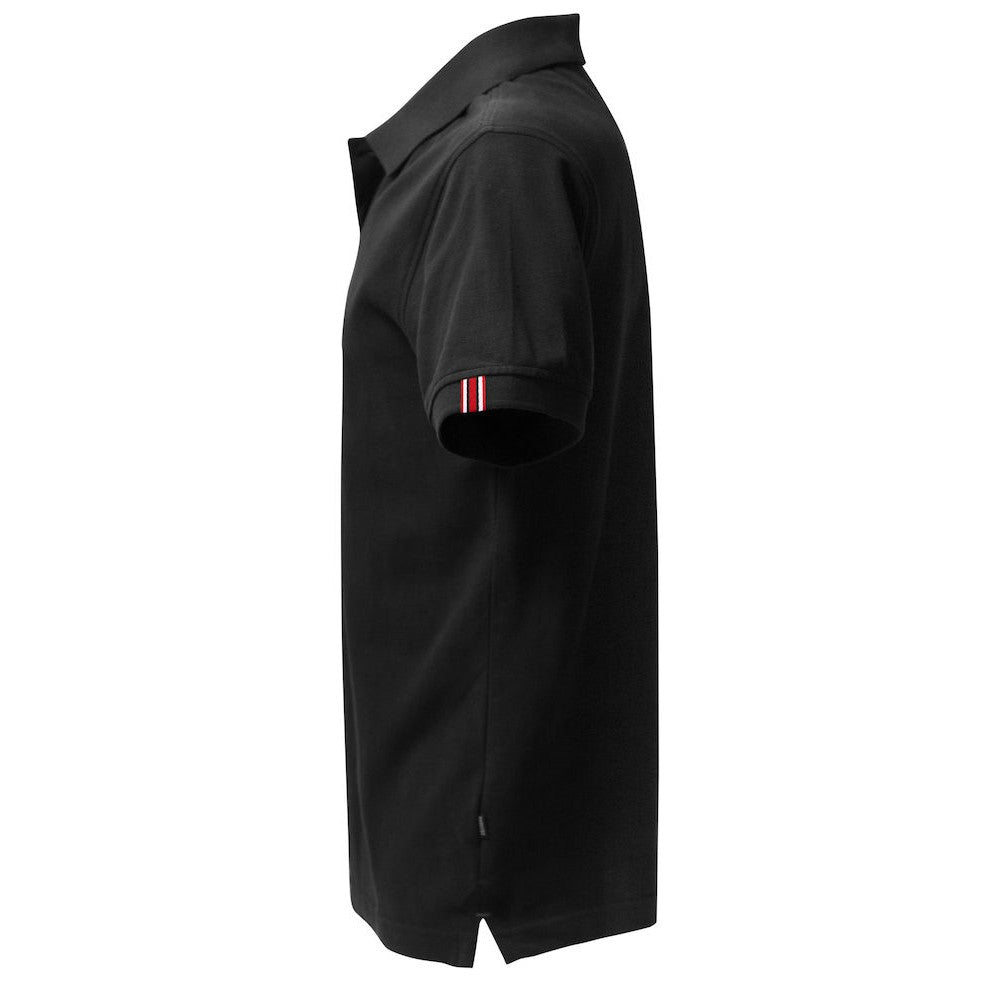 Black - Lifestyle - Harvest Mens Avon Polo Shirt