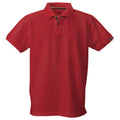 Red - Front - Harvest Mens Avon Polo Shirt