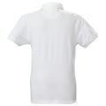 White - Back - Harvest Mens Avon Polo Shirt