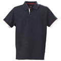Navy - Front - James Harvest Mens Anderson Polo Shirt