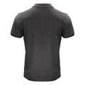 Anthracite Melange - Back - Clique Mens Classic OC Polo Shirt