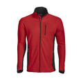 Red - Front - Projob Mens Micro Jacket