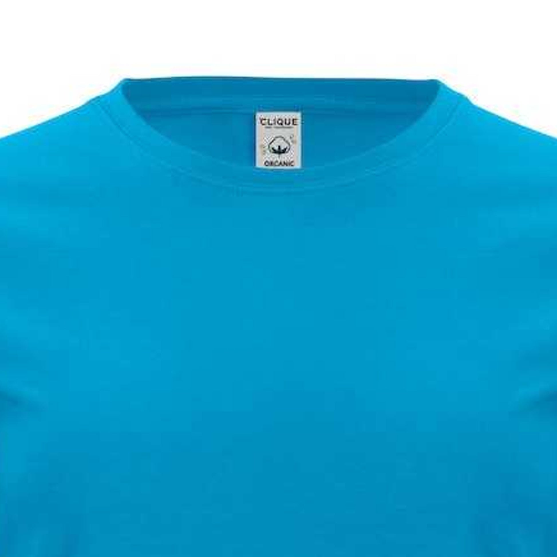Turquoise - Pack Shot - Clique Womens-Ladies Organic Cotton T-Shirt
