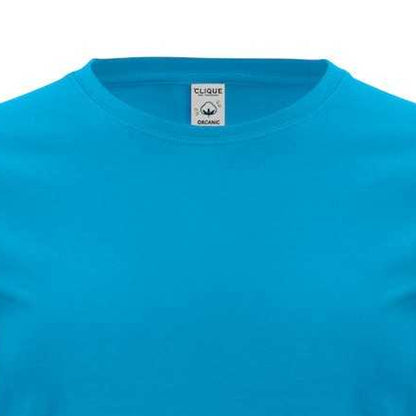Turquoise - Pack Shot - Clique Womens-Ladies Organic Cotton T-Shirt