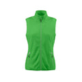 Lime - Front - Printer RED Womens-Ladies Sideflip Body Warmer