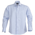 Light Blue - Front - James Harvest Mens Tribeca Checked Formal Shirt