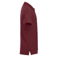 Burgundy - Lifestyle - Clique Mens Manhattan Polo Shirt