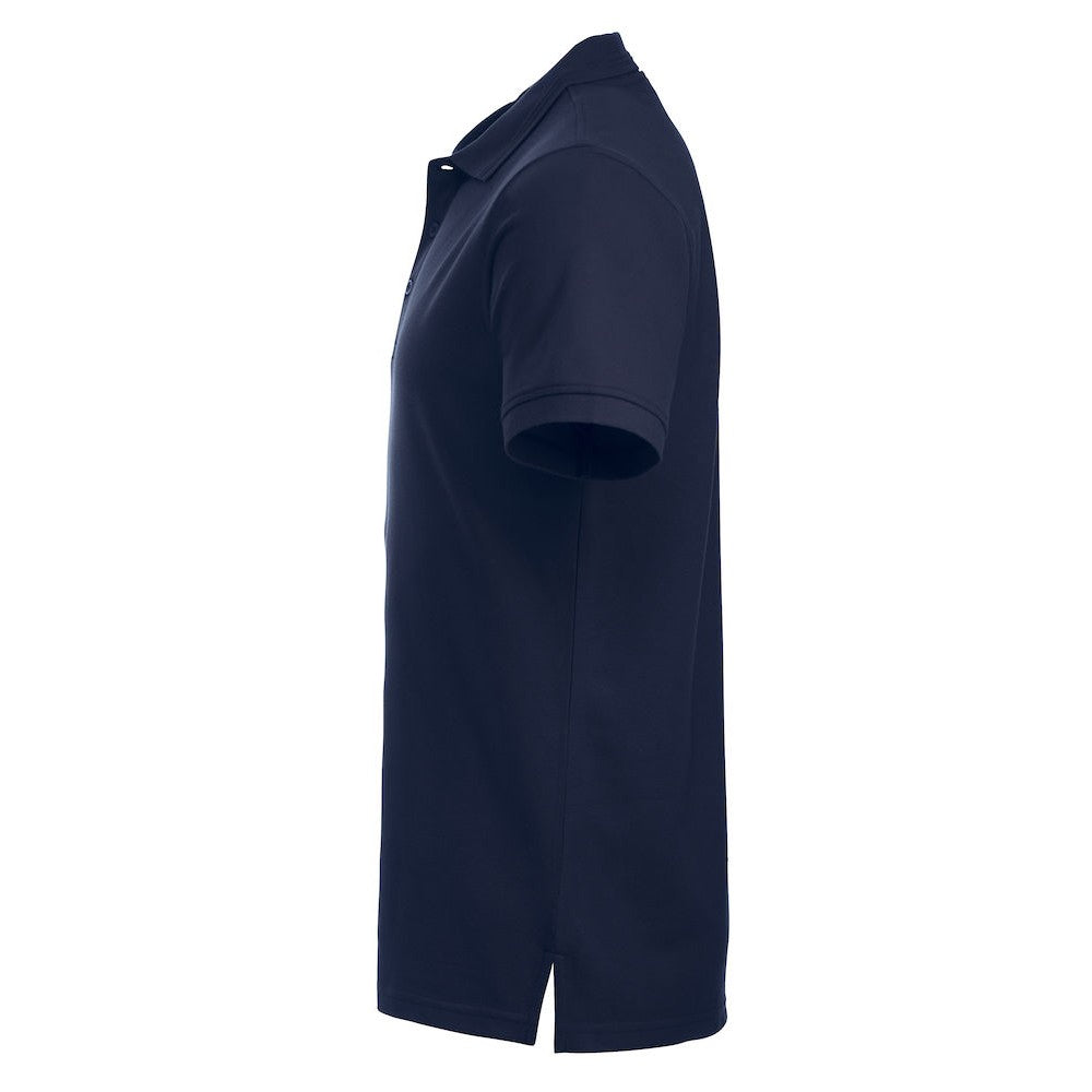 Dark Navy - Side - Clique Mens Manhattan Polo Shirt